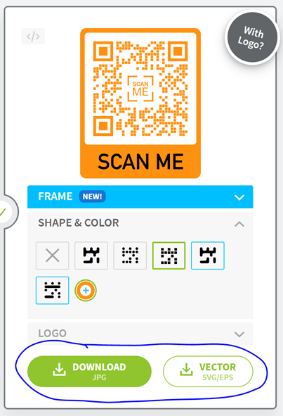 QR code scan me